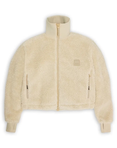 Rains - Kofu Fleece Short Jakke - Sand